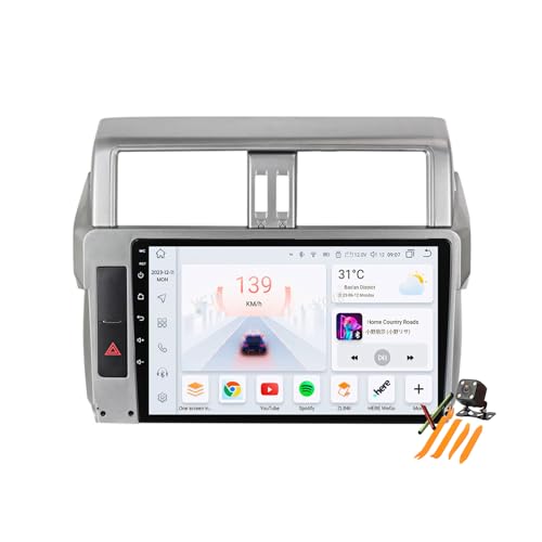 Radio 2 Din Android 13 para Land Cruiser Prado: moderniza tus viajes con GPS y música MP5