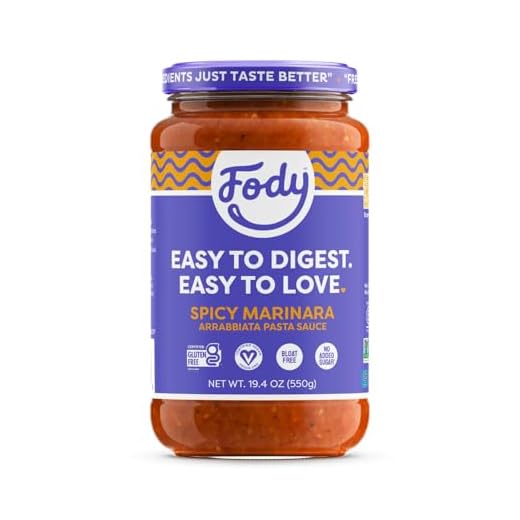 FODY - Low FODMAP Gluten Free Pasta Sauce Arrabbiata - 19.4 oz.