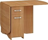 Table extensible avec armoire et tiroir