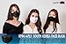 (Pack of 10) Black Disposable KF-94 Face Mask, 4-Layer Filters, Made in Korea, Nose Mouth Covering Dust Mask (individual Packed)(Black Color)