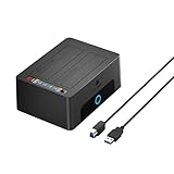 ICY BOX Hard Drive Docking Station Dual Bay USB 3.0 to SATA with Duplicator/Offline Clone Function External Hard Drive Dock for 2.5''/3.5'' HDD SSD Max Up to 60TB (30TB*2) Support UASP Plug&Play