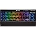 CORSAIR K57 RGB Wireless Gaming Keyboard - <1ms response time with Slipstream Wireless - Connect with USB dongle, Bluetooth or wired - Individually Backlit RGB Keys, Black