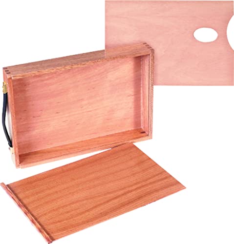 Estojo para Pintura, com Alça para Transporte e Paleta de Compensado, Trident, 12501