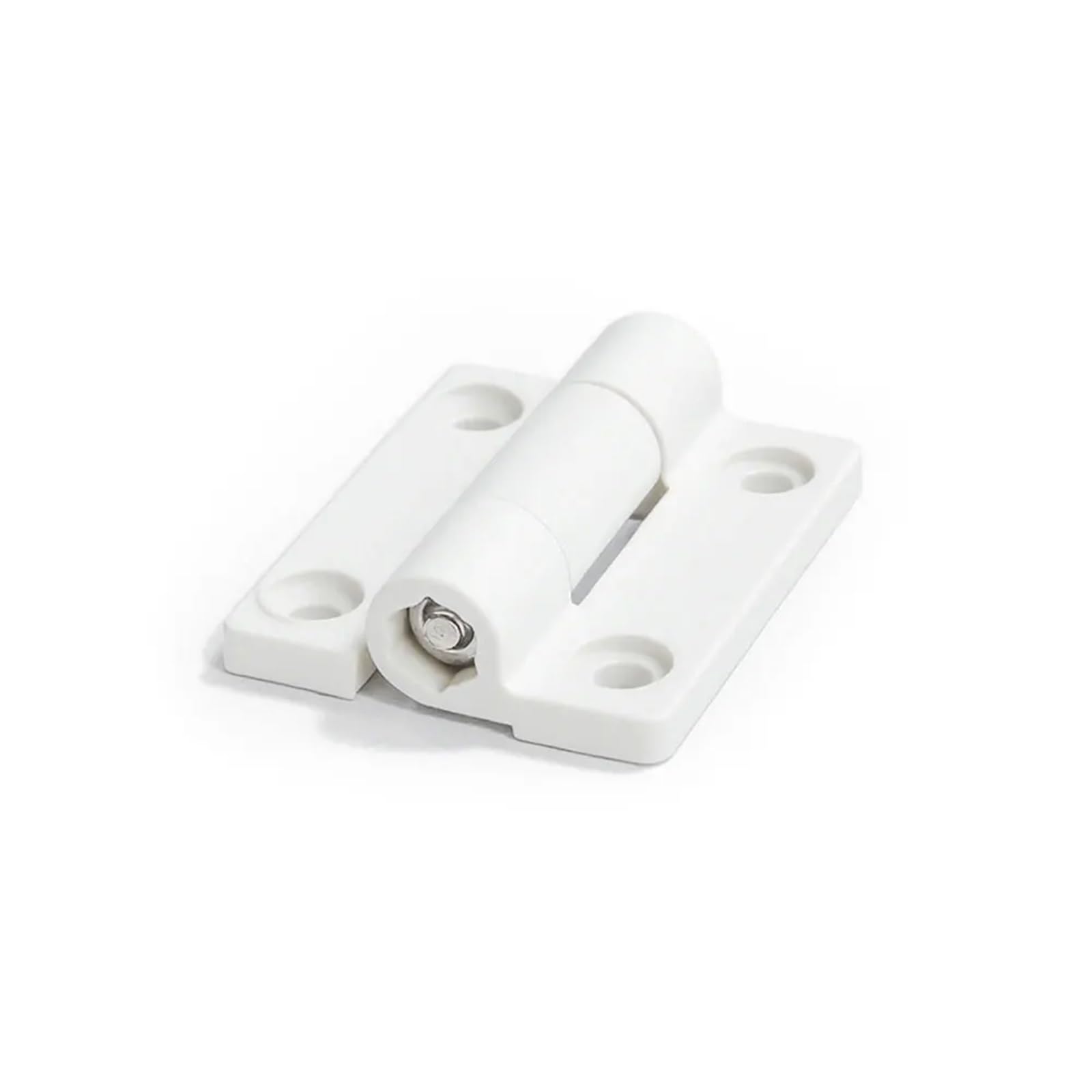 Charnière en nylon blanc pour rénover les portes de placard et meubles de salle de bain