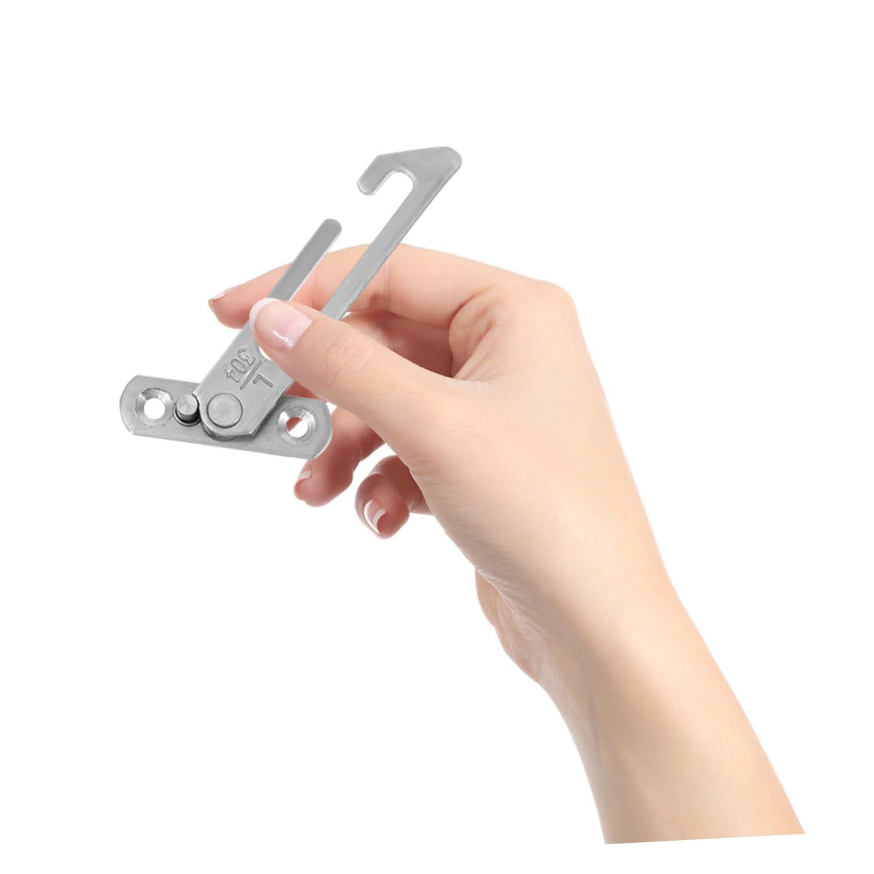 12 pièces Limiteur de Fenêtre Acier Inoxydable Verrouillage Sécurité Garçon Fille Butée pour Fenêtres et Coulissantes Protection Durable et Réutilisable