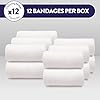 JFA Medical Conforming Bandage, Gauze Bandage Roll 7.5cm x 4m - Pack of 12 #1