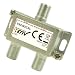 Produktbild TronicXL Premium Antennenverteiler Verteiler Weiche Splitter F-Buchse zb für DVBT DVBC SAT Splitter Unicable Kabelfernsehen Unitymedia Vodafone Sky NetAachen Primacom Kabelfernseh Digital HD 3D 4K