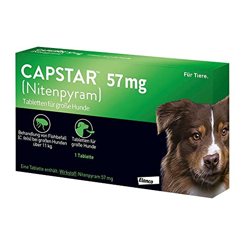 Preisvergleich Produktbild CAPSTAR 57 mg Tabletten f.große Hunde 1 St