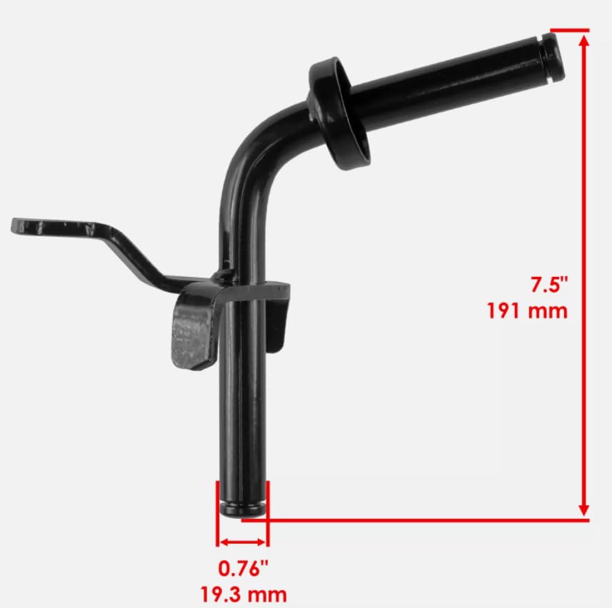 JunShape Steering Wheel Right Spindle For G110 L100 L105 L107 L108 Lawn Mower,Replacement for John Deere OEM, TS101A1004