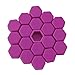 19mm-PINK Silicone Car Wheel Hub Lugs Nuts Bolts Cover Protective Cap Dust Protective Tyre Valve Screw Cap Cover(20pcs/Set)