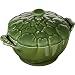 Staub 40500-326 Ceramics Petite Artichoke Cocotte, 16-oz, Basil