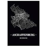 JUNIWORDS Stadtposter - Wähle Deine Stadt - Aschaffenburg 