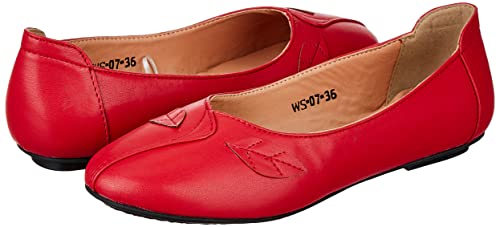 Image of Amazon Brand - Symbol Girls Grace Ballet Flat