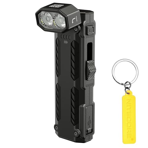 Nitecore EDC09 High CRl Trois Températures de Couleur Angle Réglable EDC Lampe de Poche Tag