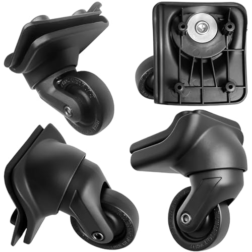 Luggage Wheels Replacement for Suitcase, Spinner Wheels Replacement Parts Roller Suitcase Tourister...