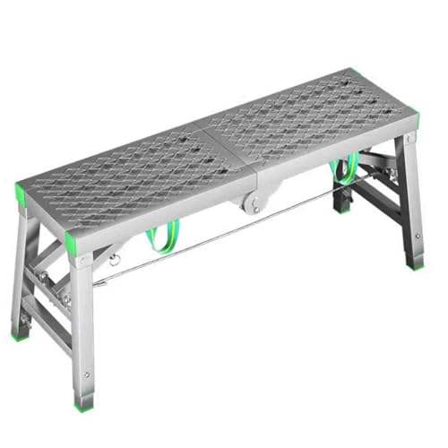 Échafaudage polyvalent pliable 400 kg en aluminium pour vos chantiers