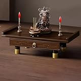 WAMJ AQDY Mini-Buddhistische Nische, Kleiner Altartisch, Dekorativer Kleiner Altarschrank für Gebete, Pooja-Schrank für Wohnzimmer, Kleine Räume(66cm/26in)