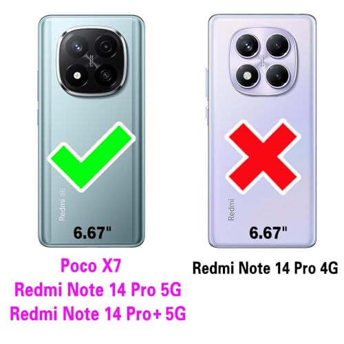 Coque Redmi Note 14 Pro Plus antichoc rouge avec support rigide et verre