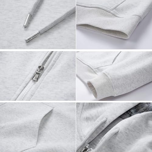 Men's Hoodes Fashion Casual Sweatshirt Solid Color Sweatshirt with Pockets3