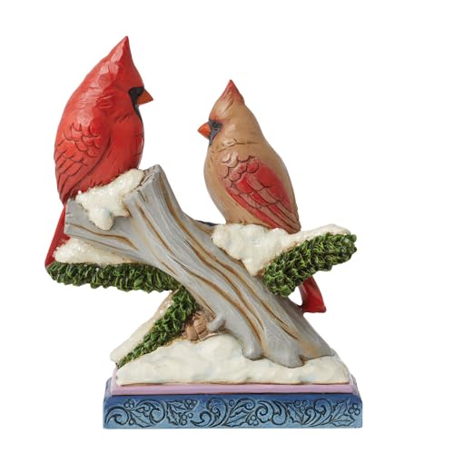 Enesco Jim Shore Cardinals On Snowy Branch Figurine, Multicolor, 6.06 Inches - Image 2
