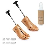 FootFitter One-Way High Heel Shoe Stretcher Set for 3” to 6” Heels/Pumps – Set of 2 Stretchers...
