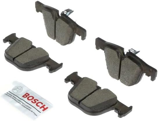 BOSCH BC1610 QuietCast Premium Ceramic Disc Brake Pad Set - Compatible with Select BMW 330i, 335i, 340i, 428i, 430i, 435i, 440i, Gran Coupe, GT, xDrive + More; REAR