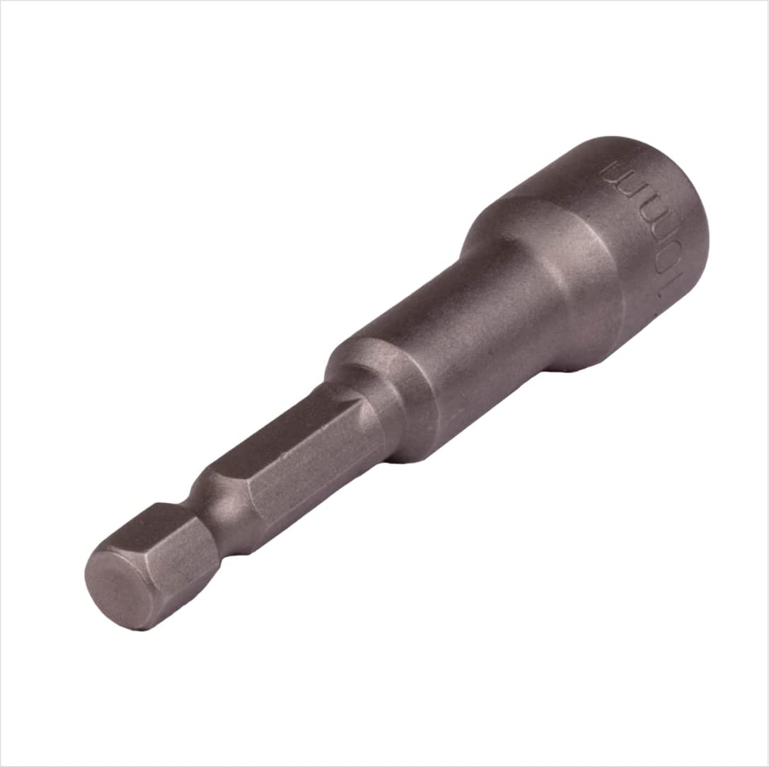 BK JAGAN & CO 1/4" Shank 8mm Hex Magnetic Power Nut Driver Drill Bit Socket adaptors Wrench Nut setter Set For Industrial & Home Use For Screwdriver Tools (Pack Of 5 Pcs) (M 8mm x 65mm) (B09RTNK924) Amazon Price History, Amazon Price Tracker