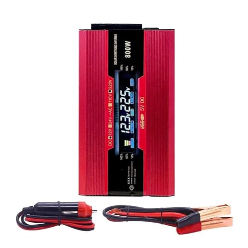 Convertisseur 12V 220V 800W onduleur de voiture et transformateur de puissance avec prise UE