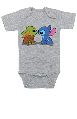 Image of TeeNow - Fast Friends! - Yo-Stitch Inspired (Multiple-Designs) - Baby Infant Bodysuit - Boy/Girl