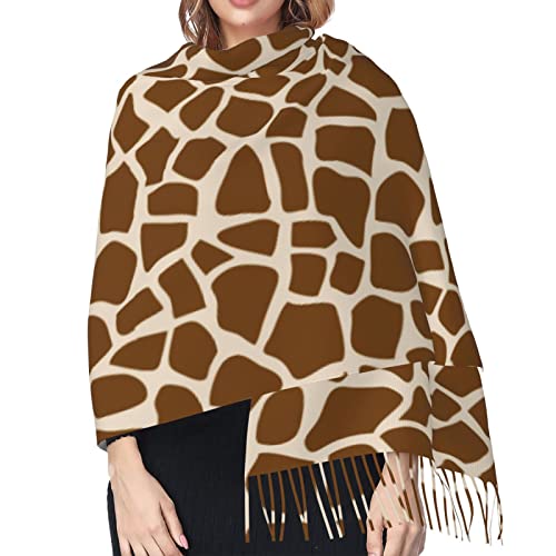 Women's Shawls and Wraps Dalmatian Print Comfortable Long Scarf Winter Warm Scarves4