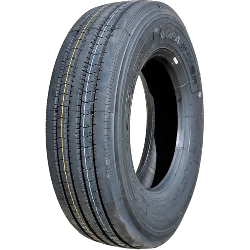 Copartner CP962 All Steel 235/75R17.5 132/129M Load Range H (16 Ply) All-Season Commercial Steer BSW Black Side Wall Radial Tire