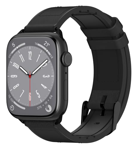 �ySwitchEasy�z Apple Watch �Ή� �o���h ���U�[ × �V���R�� �n�C�u���b�h �v �x���g [AppleWatch �A�b�v���E�H�b�` Ultra / Ultra2 / SE / SE2 / Series 9 8 7 �� (49mm 45