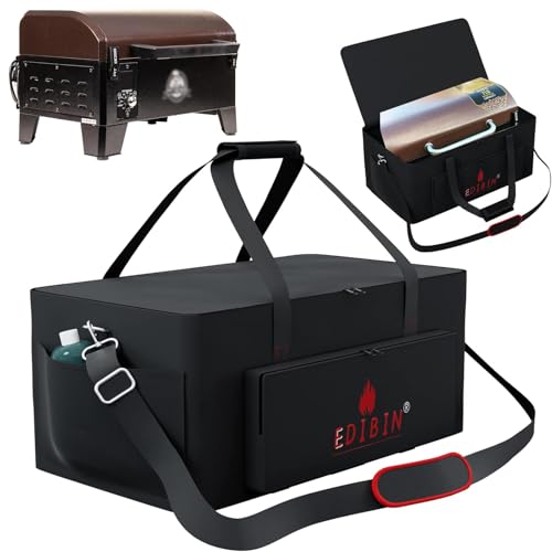 Grill Carry Bag Fit for Pit BOSS 10697 Tabletop Grill,Portable 600D Heavy Duty Weather Resistant Tabletop Grill Carry Bag for Pit BOSS 10697 Grill
