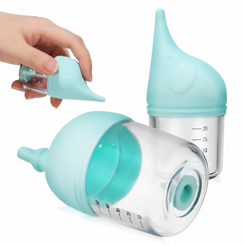 SEWOART 2Pcs Pet Nursing Bottles for Newborn Kittens and Puppies Milk Feeder for Pets Essential Pet Supplies for Feeding