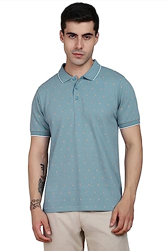 Image of Dennis Lingo Printed Polo Tshirt for Men