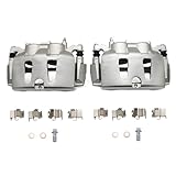 Aspaton 18-B5402 18-B5403 Pair Front Brake Calipers with Bracket Compatible with Grand Caravan Town & Country Pacifica Voyager C/V Routan 2012-2020