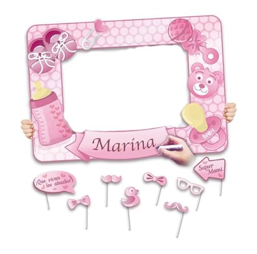 1 unidad de photocall para bautizo de niña, accesorios para bautizo, Decoración para bautizo niña, Photocall para decoración de fiestas