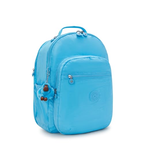 Image of Kipling Women's Seoul Extra Large 17 inch Laptop Backpack, Durable, Roomy with Padded Shoulder Straps, Built-In Protective Sleeve