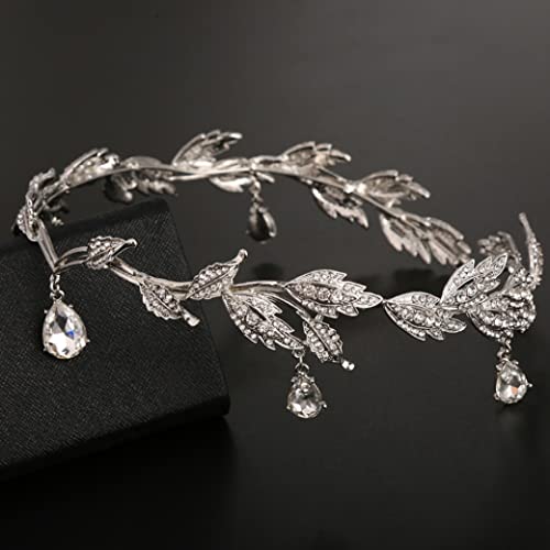 Accesorios para el cabello estilo diadema de diamantes de imitación 6