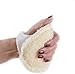 Rolyan Palm Protector for Left Hand, Left Handed Glove for Finger Contracture Prevention, Comfortable Hand Cushion with Soft Sherpa Lining and Palm Pad to Prevent Hand Contractures