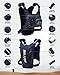Zelvot Running Vest with 2L Water Bladder, Hydration Backpack, USA Original Patent, Lightweight Hydration Pack with Gear Holder, Reflective Chest Pack for Men Women for Marathon (Black, M/L)