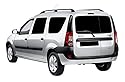 Solarplexius Auto-Sonnenschutz Scheiben-Tönung passgenau für Dacia Logan MCV I -ohne Austellfenster- Bj. 06-12 Keine Folie Komplettsatz