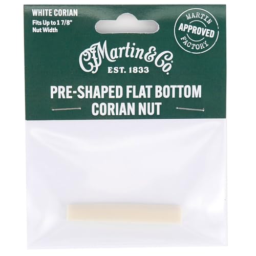 }[` M^[ p[c v VFCvh tbg{g R[A ibg Martin Pre-Shaped Flat Bottom Corian Nut 18NT0002