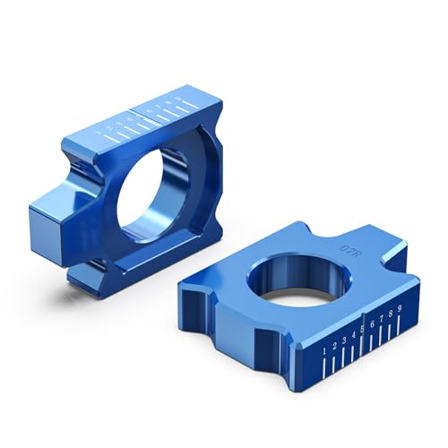 Tensor de cadena de aluminio mecanizado para motos YZ450F y YZ250F bloques de alta resistencia