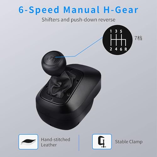 DOYO Gaming Racing Wheel with Pedals and Shifter, 1080 Degree Xbox Steering Wheel and Paddle Shifters Driving Wheel for PC, PS4, Xbox One, Xbox Series X/S, Xbox 360, PS3, Nintendo Switch - Image 5