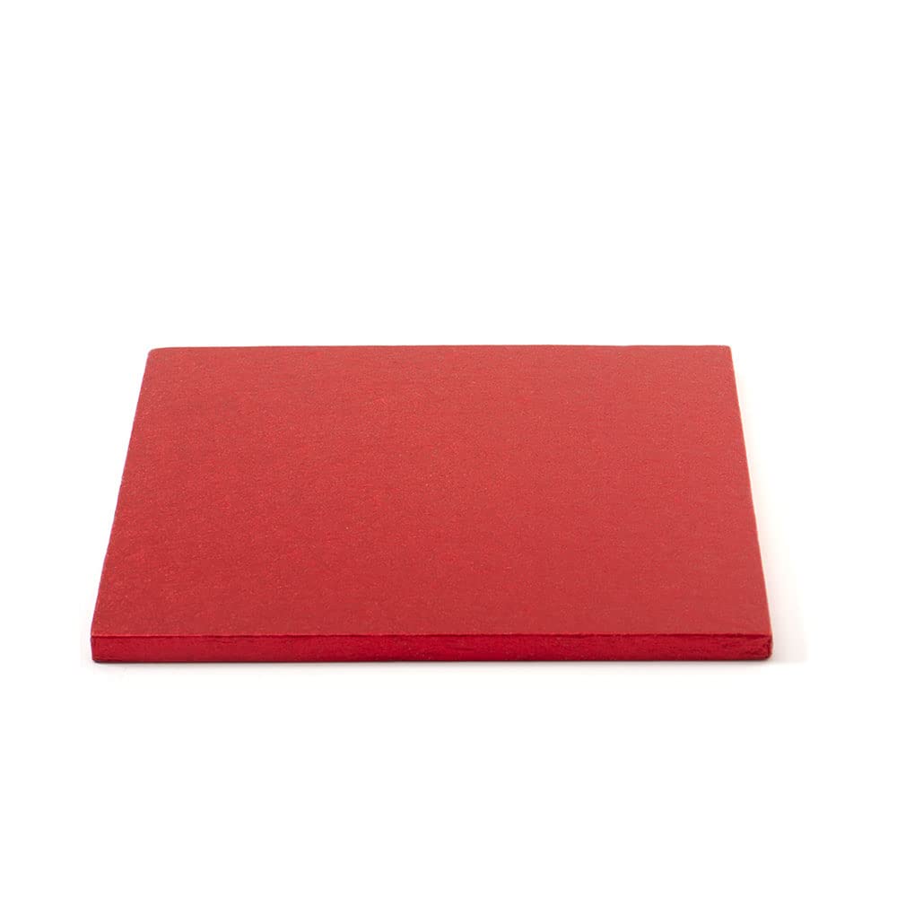 DECORA 0931854 Square CAKEBOARD RED 30X30X1,2H