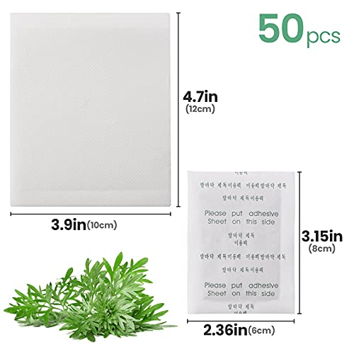 Detox Voetpleisters, 50 stuks Voetverzorging pleisters, Foot Patches, voor Voetverzorging, detox-pleisters, bevordert de… - Image 3