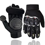 Profession Skateboard Gloves, Standard LongBoard Downhill Sliding Gloves, Impact Wrist Guard...