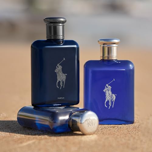 Image of Ralph Lauren - Polo Blue - Parfum - Men's Cologne - Aquatic & Fresh - With Citrus, Oakwood, and Vetiver - Intense Fragrance