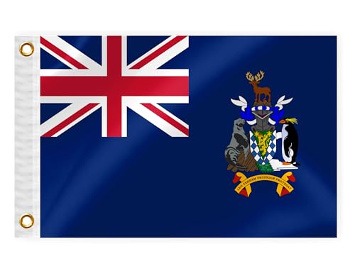 South Georgia & South Sandwich Islands Nautical Flag 12x18in